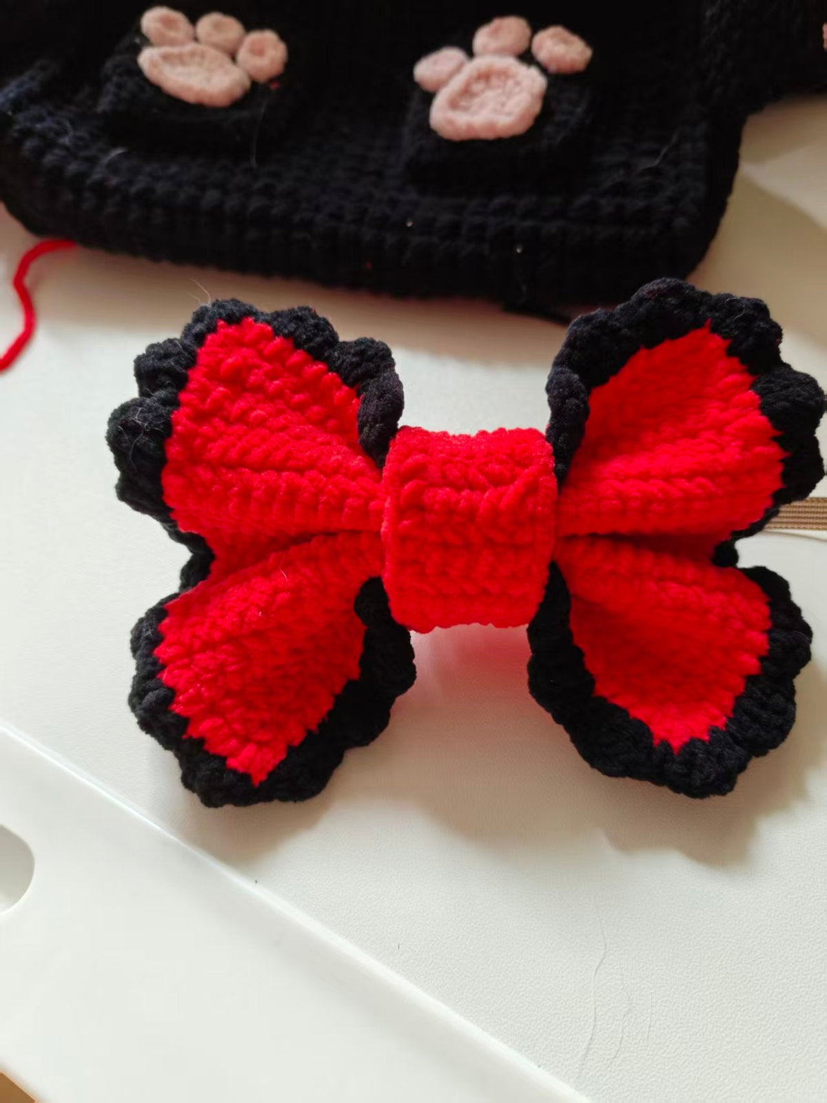 Crochet Hair Bow