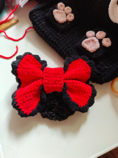 Crochet Hair Bow