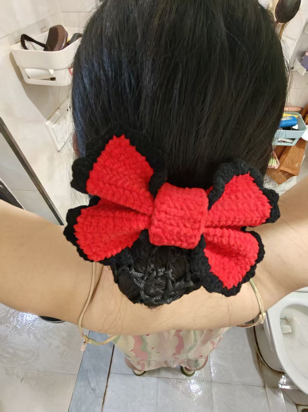 Crochet Hair Bow